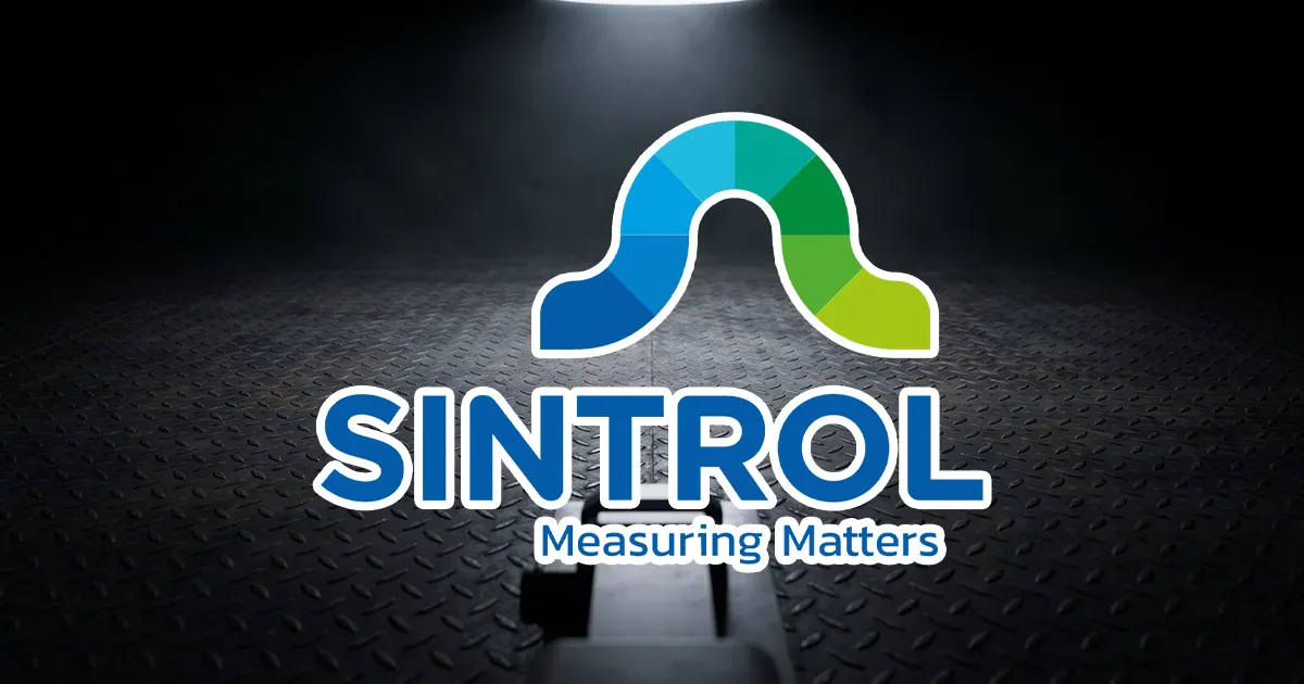 Syn-Fab Partner Product: Sintrol Dust Monitoring Solutions logo on black diamond plate