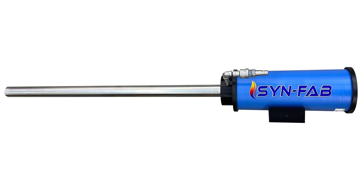 Syn-Fab Mongoose boiler camera (SF12C series) designed for high-temperature boiler monitoring.