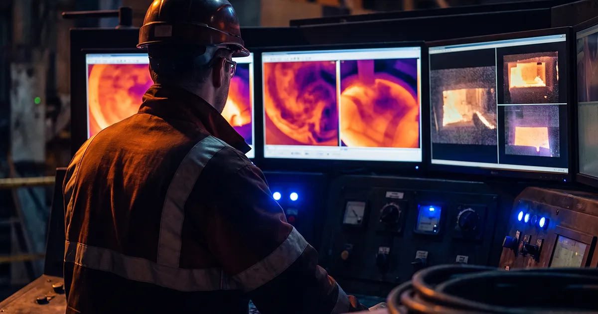 Syn-Fab University | Plant Technician Monitoring Thermal Systems