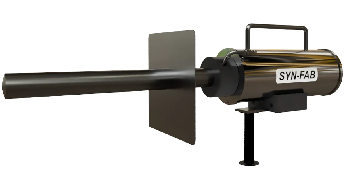 Syn Fab Inc High Temperature Camera in Portable Configuration with transparent background