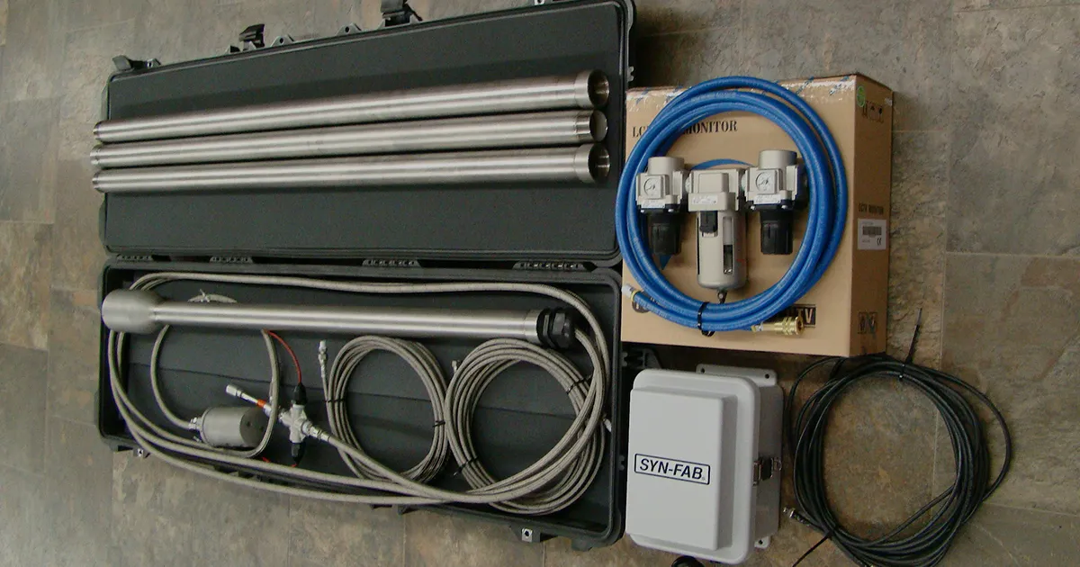 Syn-Fab Inc Portable Configuration accessories can be mounted to any camera for temporary inspections